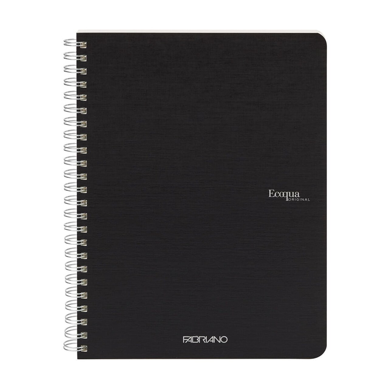 Fabriano Ecoqua Original Spiral-Bound Notebook, A5, 70 Sheets